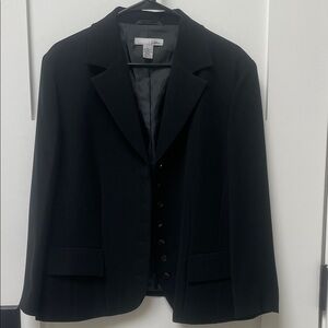 Chico’s Platinum Seven Button Blazer